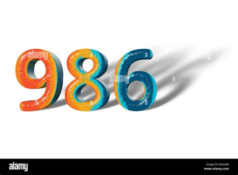 3D Lotto Number: 986 .